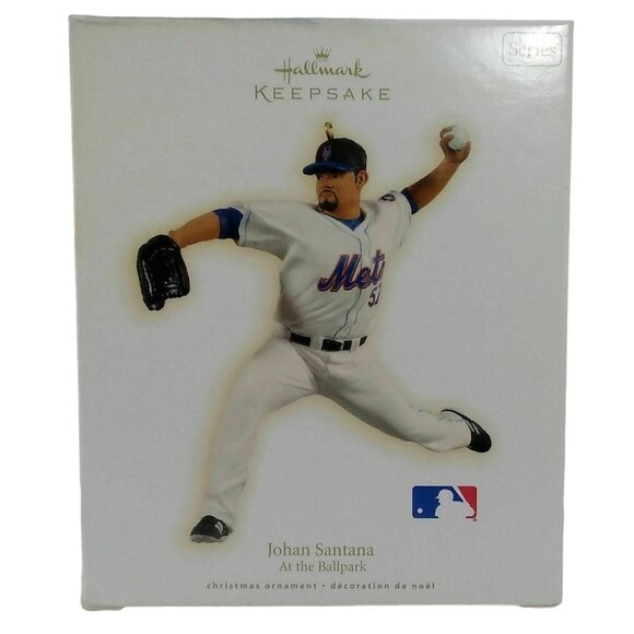 Hallmark Keepsake Ornament At the Ballpark Collectors Series Johan Santana 2009 - Picture 5 of 6